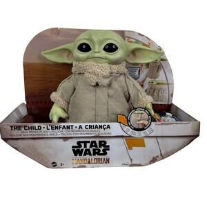 Star Wars Grogu The Child 12-in Plush RC Motion Toy Based on The Mandalorian New